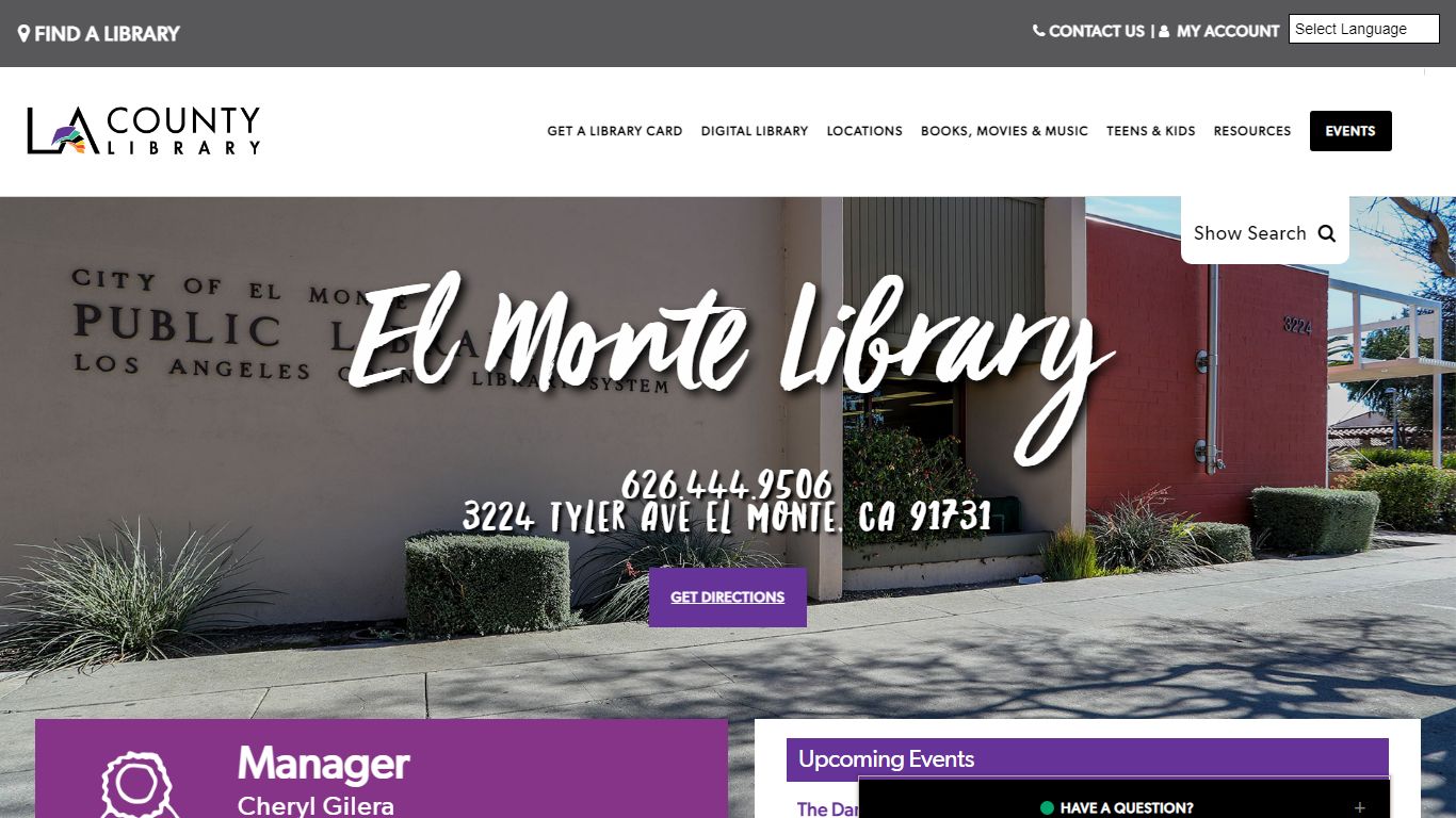 El Monte Library – LA County Library